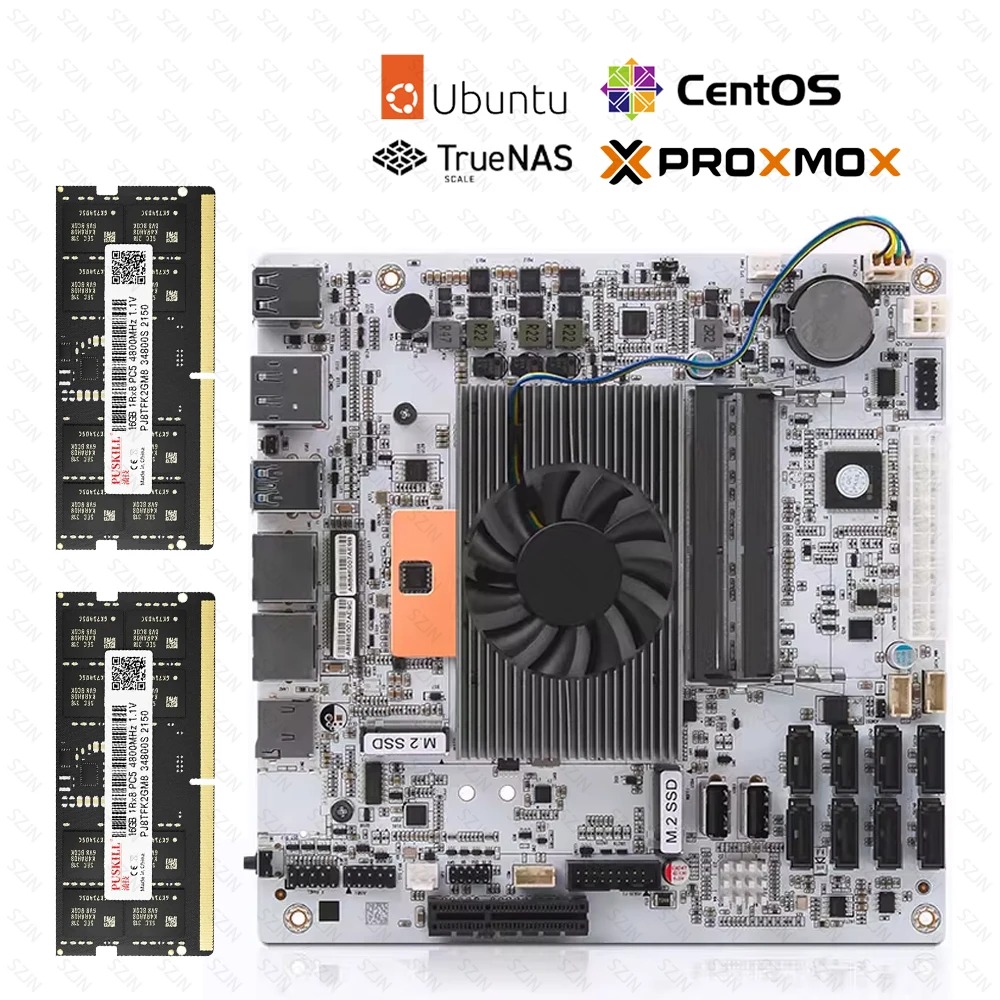 Scheda Madre NAS I5-8265U ES,  - Nas Motherboard 8 Sata Mini Itx recensione e prezzo