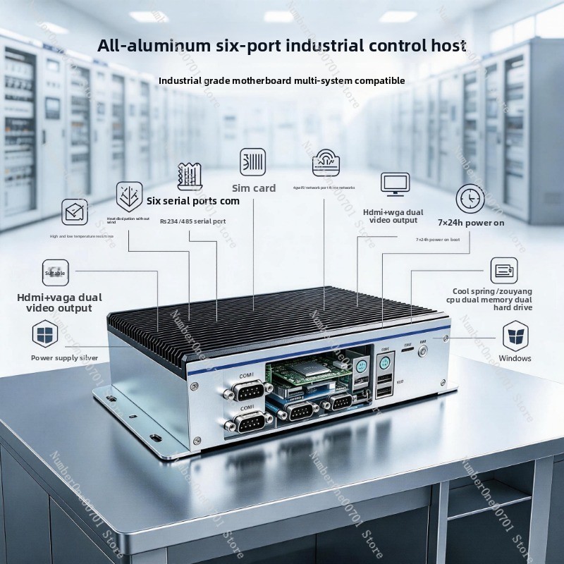 Mini PC Industriale Embedded S - Fanless Industrial Pc Rs485 Core I7 recensione e prezzo